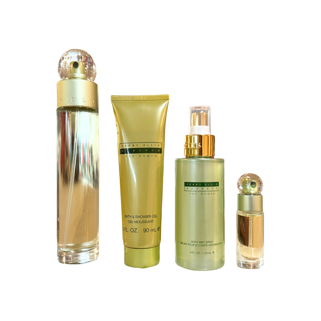 Perry Ellis Reserve (W) EDP 4pc Gift Set