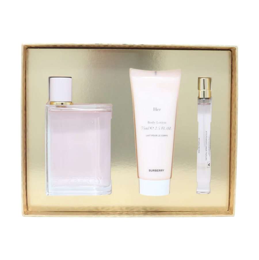 Burberry Her EDP (W) 3pc Gift Set