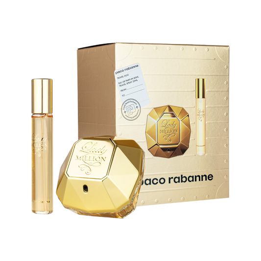 Paco Rabanne Lady Million EDP (W) 2pc Travel Set