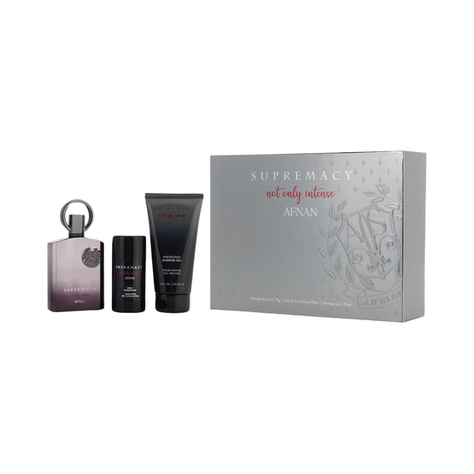 Afnan Supremacy Not Only Intense EDP (M) 3pc Gift Set