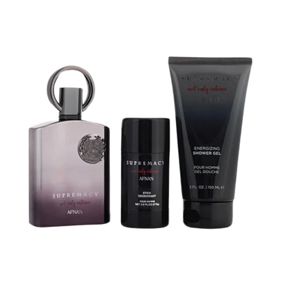 Afnan Supremacy Not Only Intense EDP (M) 3pc Gift Set