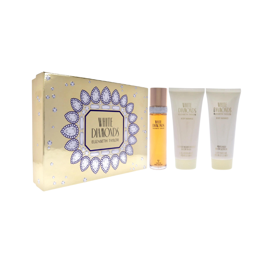 White Diamonds EDT (W) 3pc Gift Set