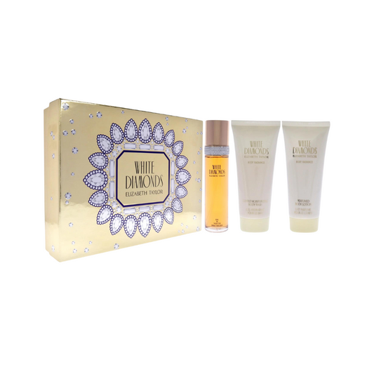 White Diamonds EDT (W) 3pc Gift Set