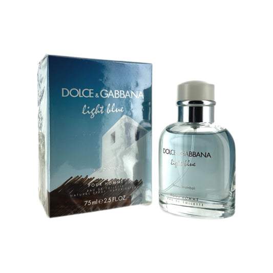 Dolce and Gabbana Light Blue Living Stromboli EDT (M) 2.5oz