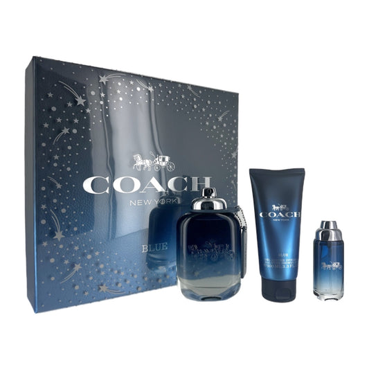 Coach Blue (M) EDT 3pc Gift Set