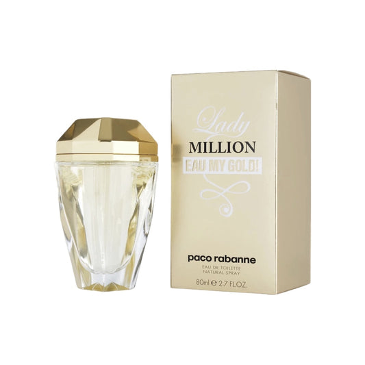 Paco Rabanne Lady Million Eau My Gold! EDT (W) 2.7oz