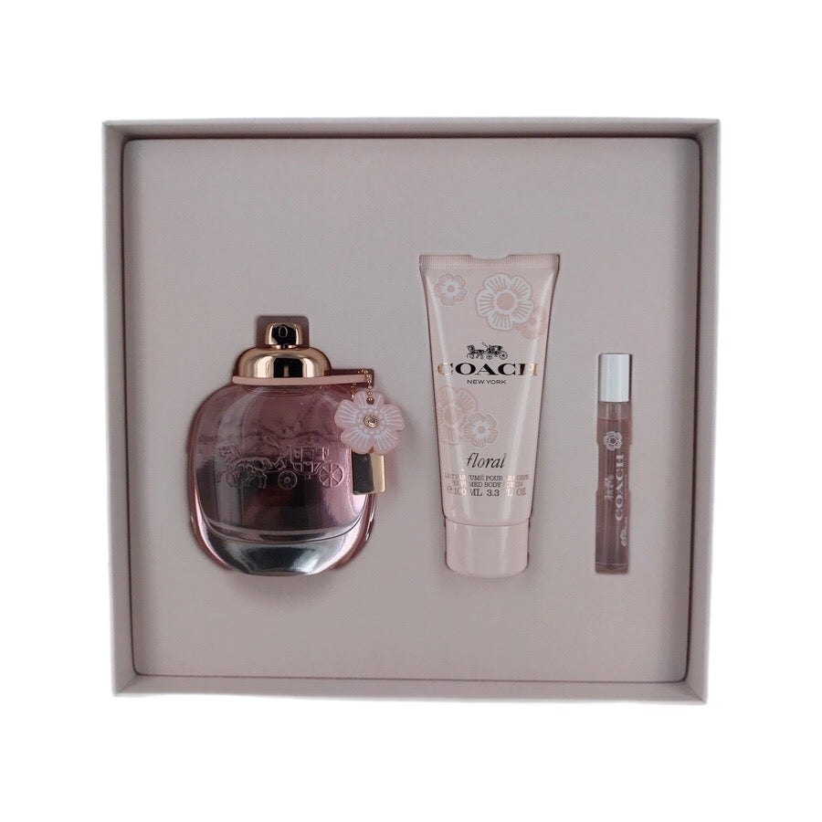 Coach Floral EDP (W) 3pc Gift Set