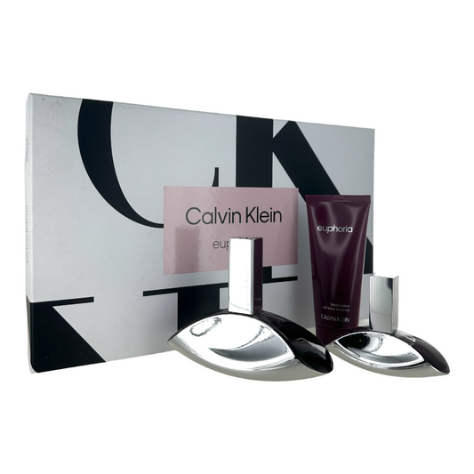 Calvin Klein Euphoria EDP (W) 3pc Gift Set