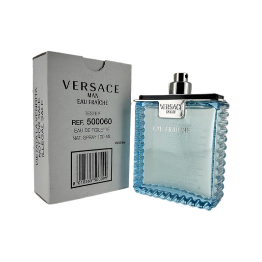 Versace Man Eau Fraiche EDT (M) 3.4oz Tester