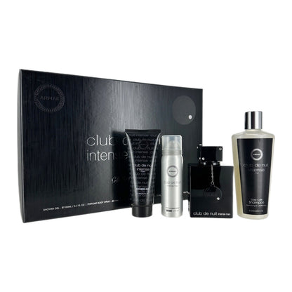 Armaf Club De Nuit Intense EDT (M) 4pc Gift Set